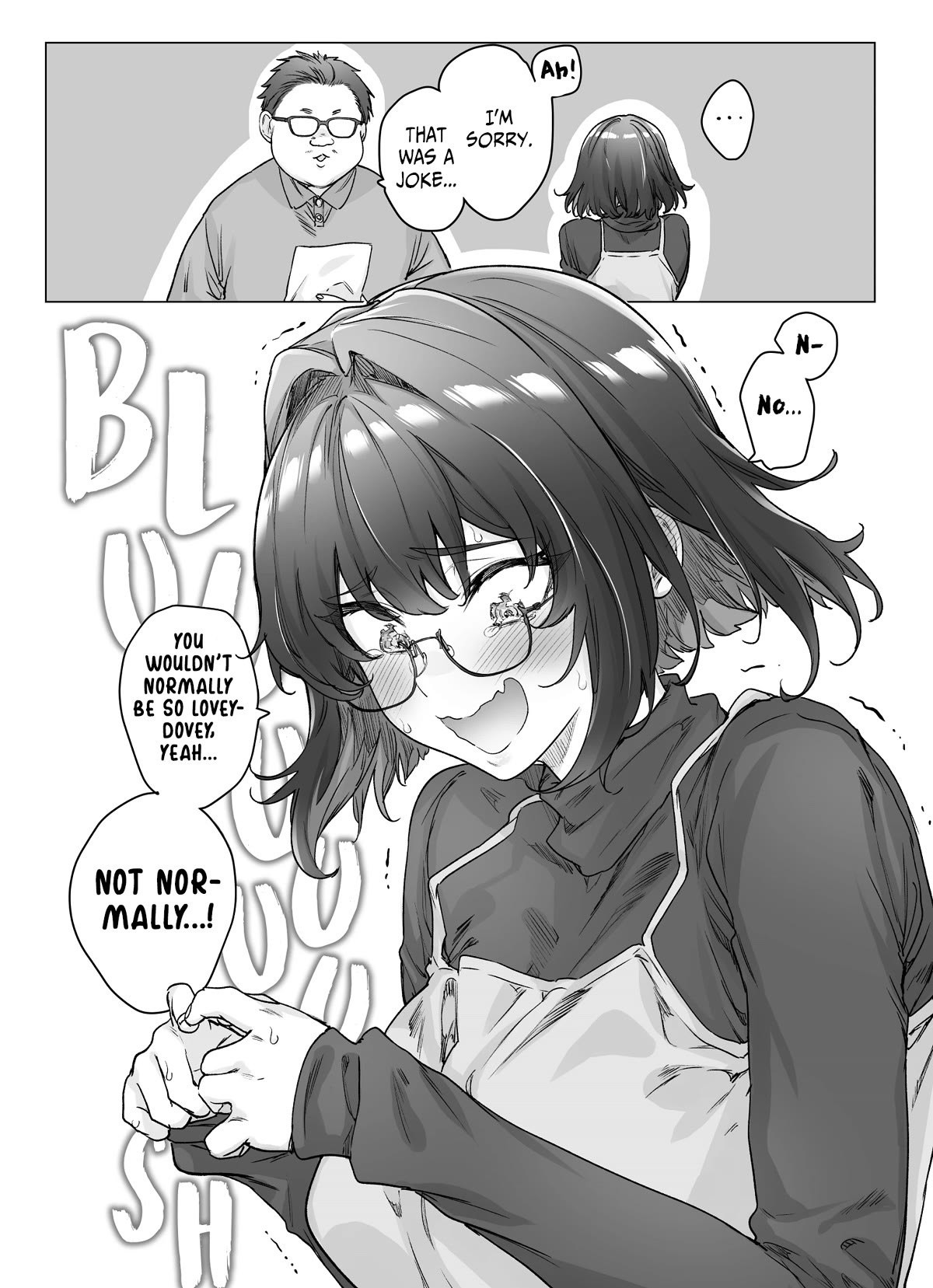 The Tsuntsuntsuntsuntsuntsuntsuntsuntsuntsuntsundere Girl Getting Less and Less Tsun Day by Day Chapter 96 - Page 3