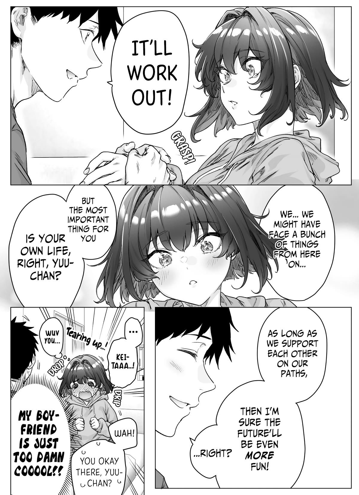 The Tsuntsuntsuntsuntsuntsuntsuntsuntsuntsuntsundere Girl Getting Less and Less Tsun Day by Day Chapter 97 - Page 2