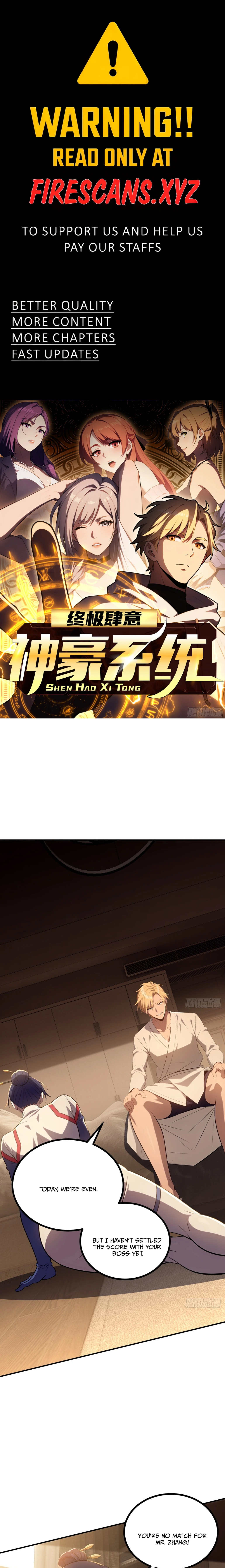 The Ultimate Wantless Godly Rich System Chapter 66 - Page 1