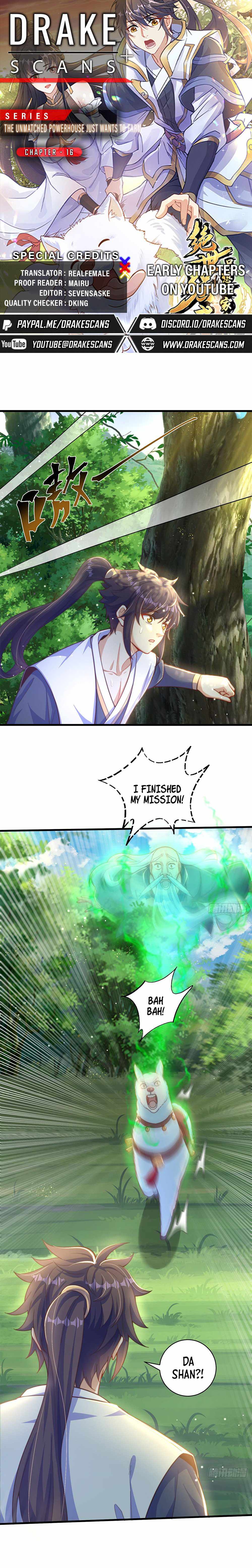 The Unmatched Powerhouse Just Wants to Farm Chapter 16 - Page 0