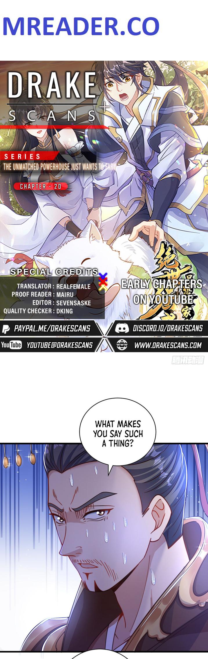 The Unmatched Powerhouse Just Wants to Farm Chapter 20 - Page 0