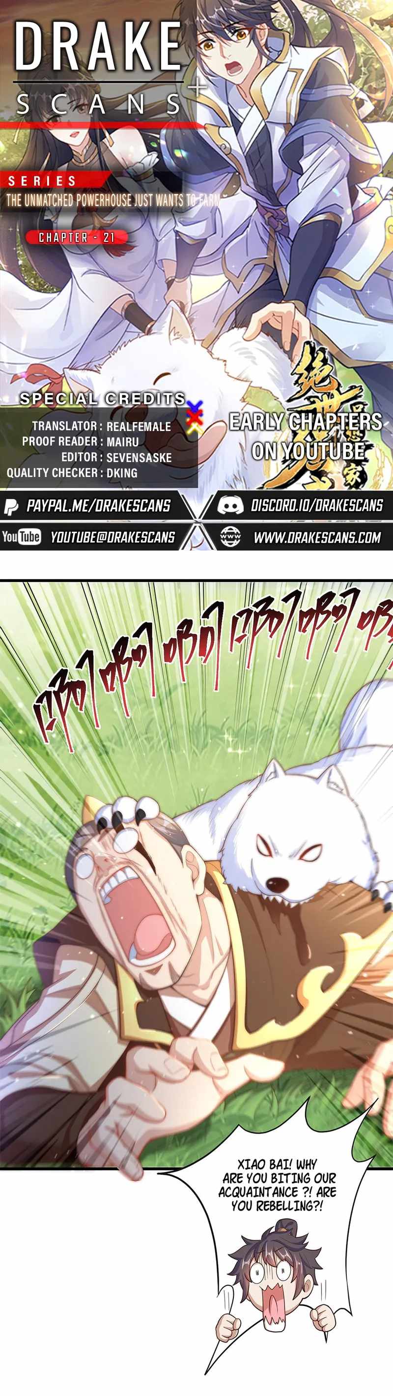 The Unmatched Powerhouse Just Wants to Farm Chapter 21 - Page 0
