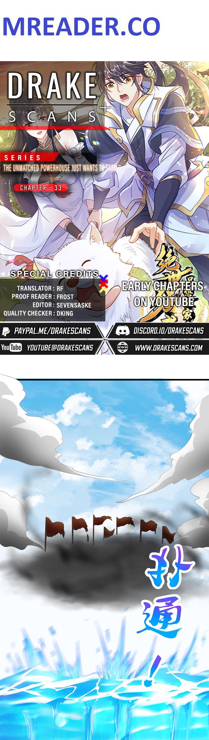 The Unmatched Powerhouse Just Wants to Farm Chapter 33 - Page 0