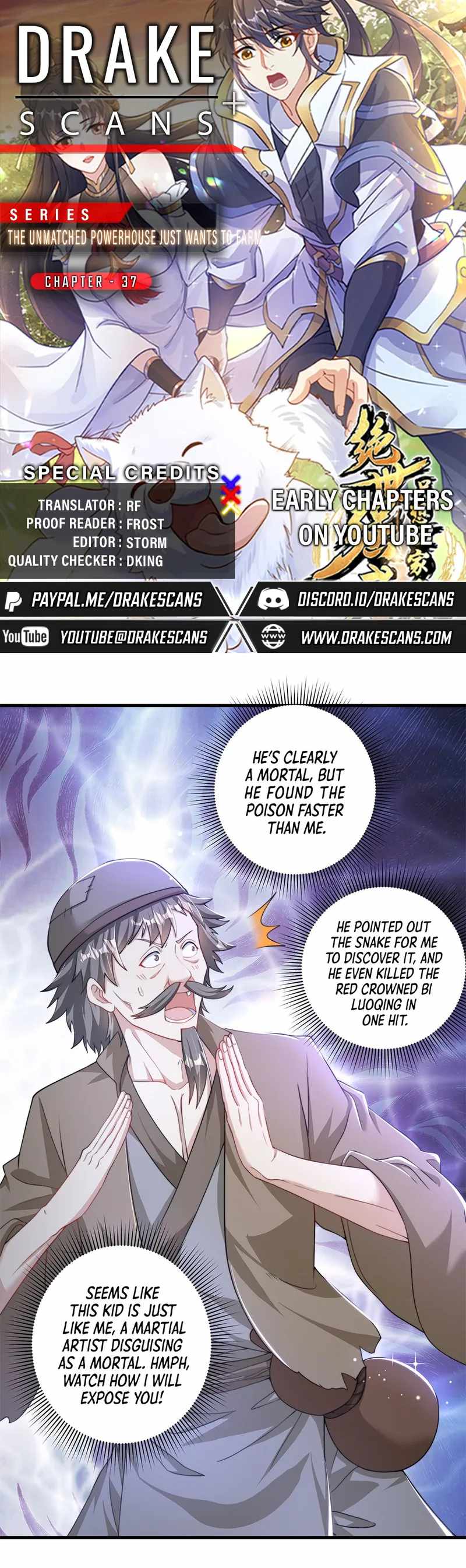 The Unmatched Powerhouse Just Wants to Farm Chapter 37 - Page 0