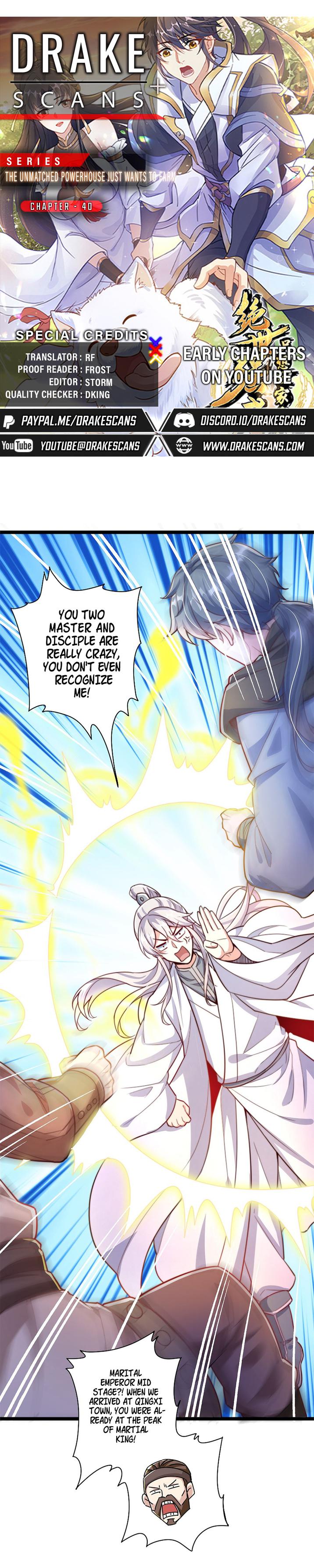 The Unmatched Powerhouse Just Wants to Farm Chapter 40 - Page 0