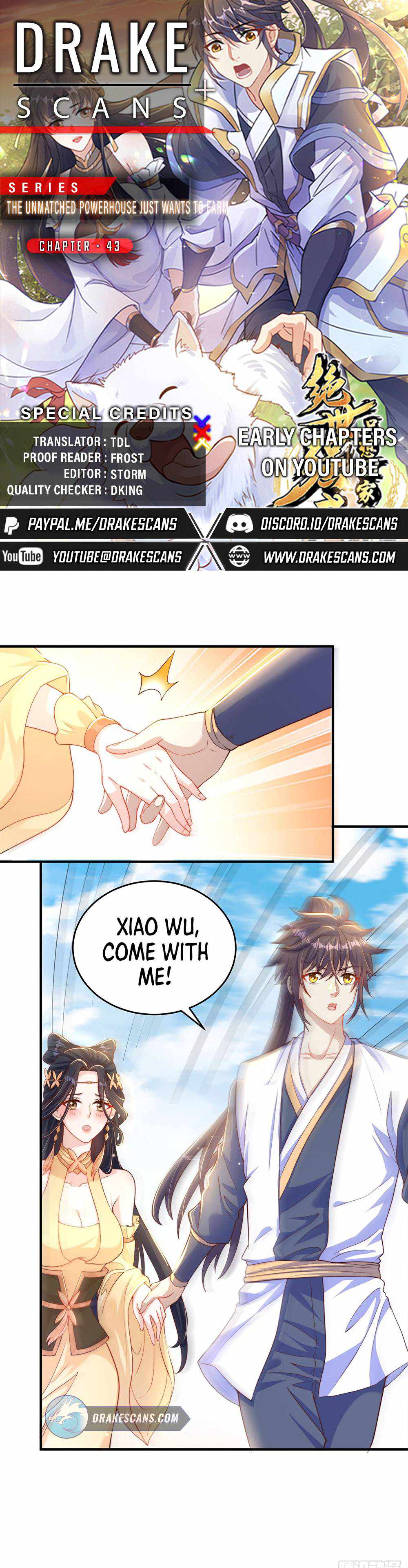 The Unmatched Powerhouse Just Wants to Farm Chapter 43 - Page 0