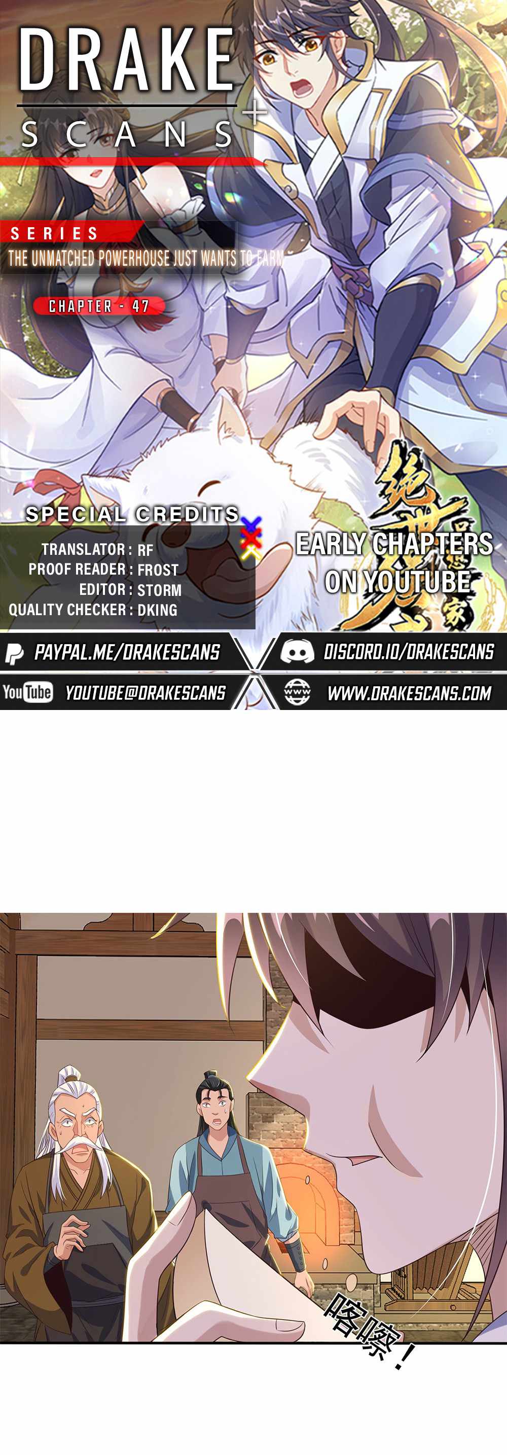The Unmatched Powerhouse Just Wants to Farm Chapter 47 - Page 0
