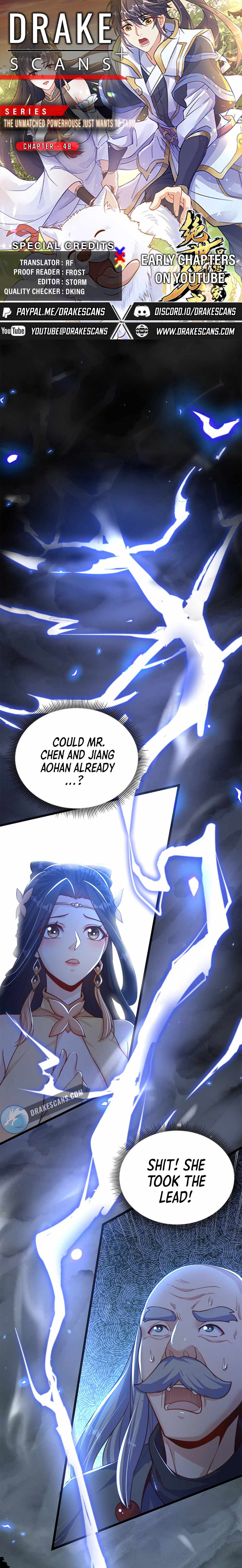 The Unmatched Powerhouse Just Wants to Farm Chapter 48 - Page 0