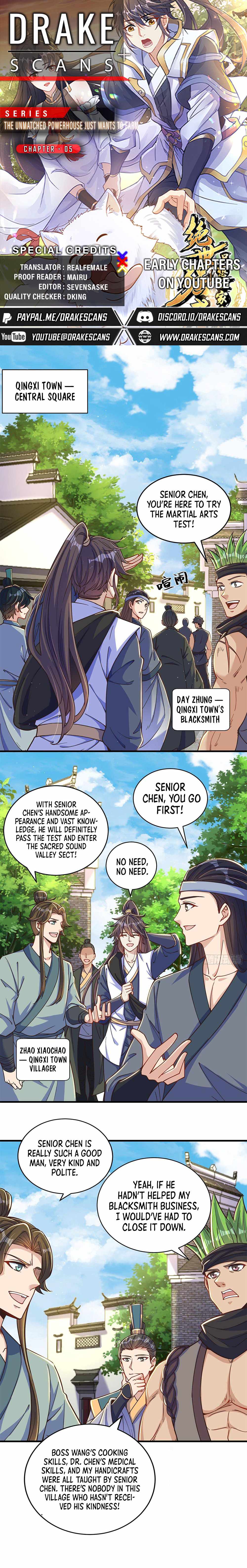 The Unmatched Powerhouse Just Wants to Farm Chapter 5 - Page 0