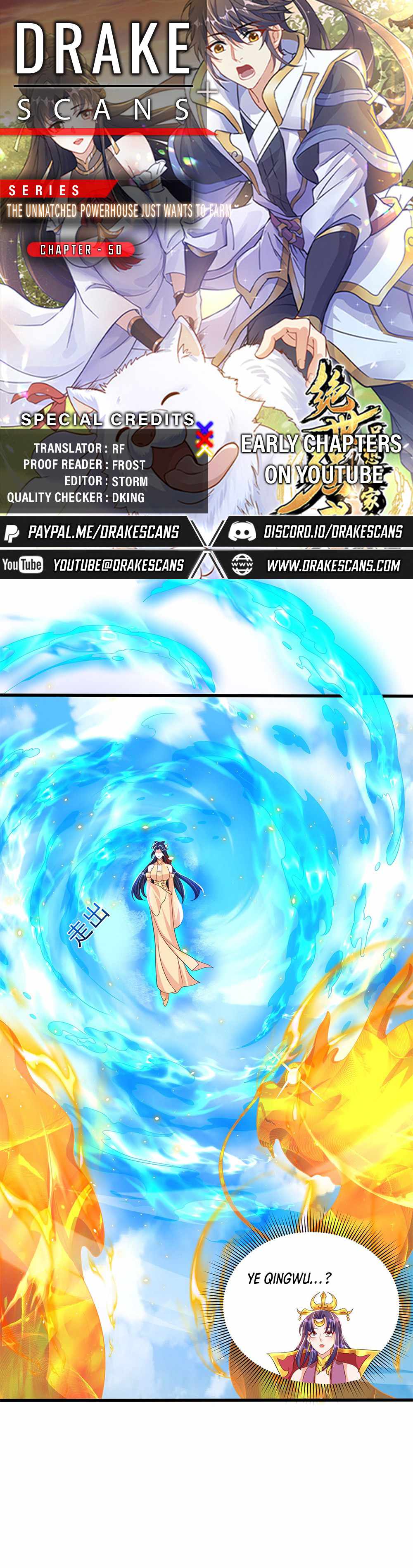 The Unmatched Powerhouse Just Wants to Farm Chapter 50 - Page 0