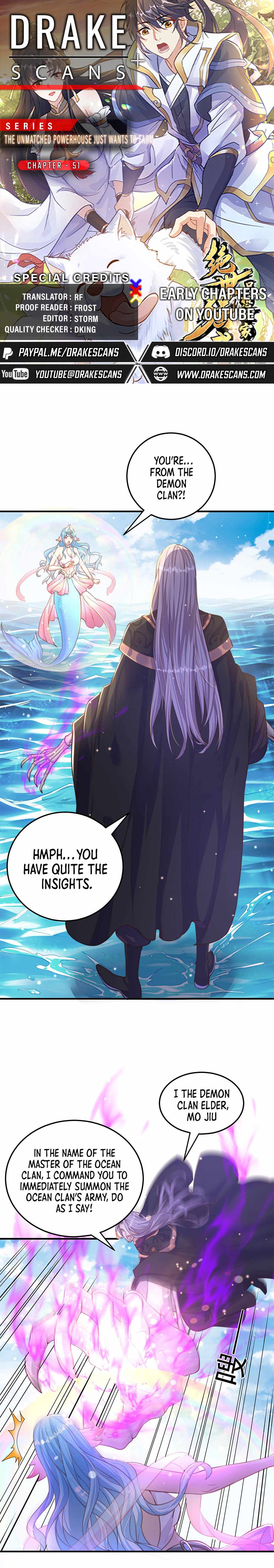 The Unmatched Powerhouse Just Wants to Farm Chapter 51 - Page 0