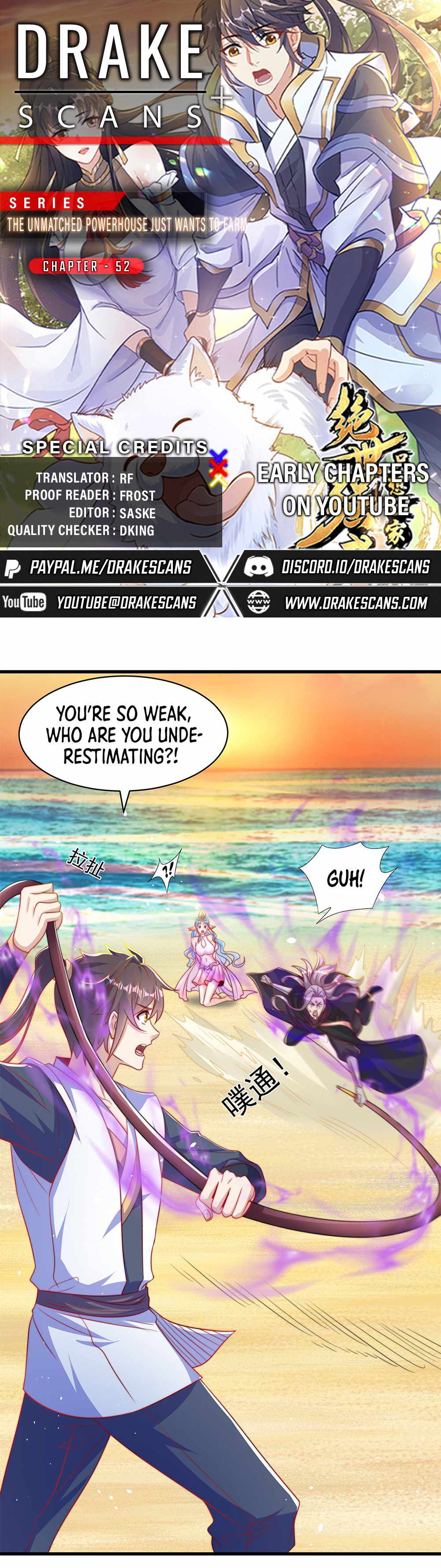 The Unmatched Powerhouse Just Wants to Farm Chapter 52 - Page 0