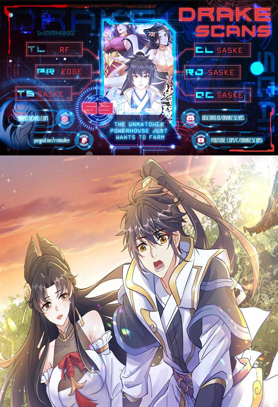 The Unmatched Powerhouse Just Wants to Farm Chapter 53 - Page 0