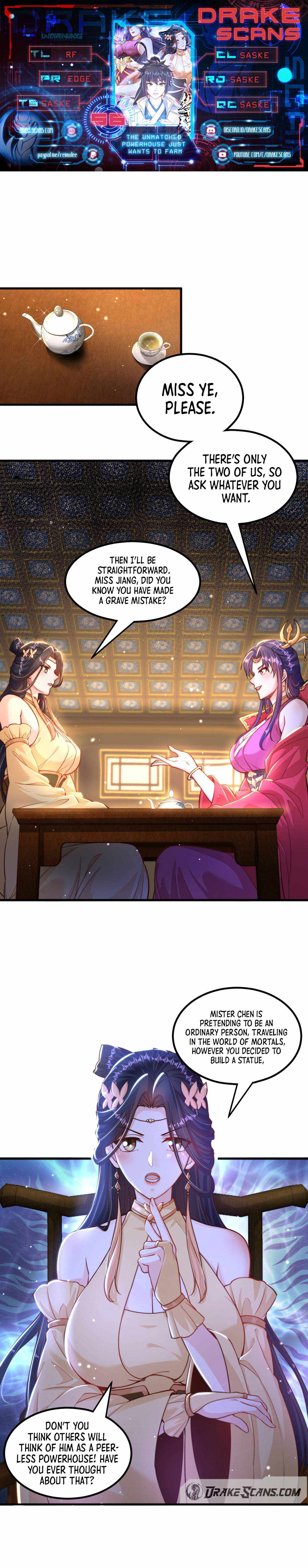 The Unmatched Powerhouse Just Wants to Farm Chapter 56 - Page 0
