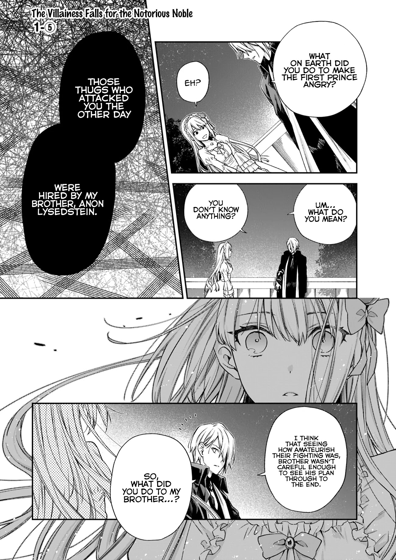 The Villainess Falls for the Notorious Noble Chapter 1.5 - Page 3