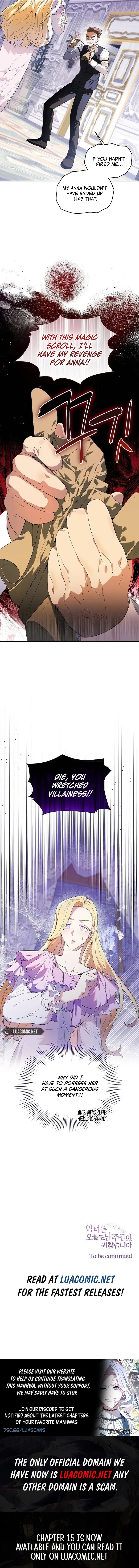 The Villainess Is Bothered by the Male Leads Again Today Chapter 1 - Page 19