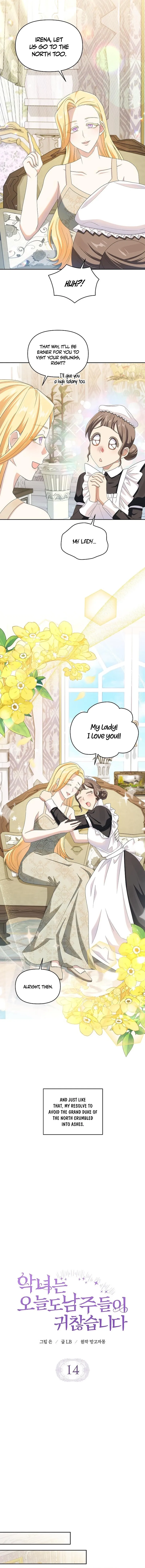 The Villainess Is Bothered by the Male Leads Again Today Chapter 14 - Page 5
