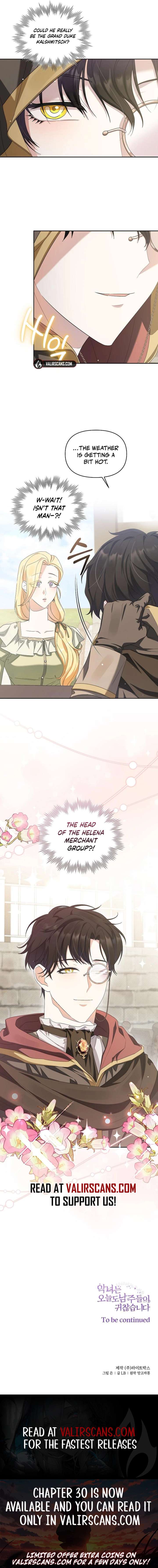 The Villainess Is Bothered by the Male Leads Again Today Chapter 28 - Page 9