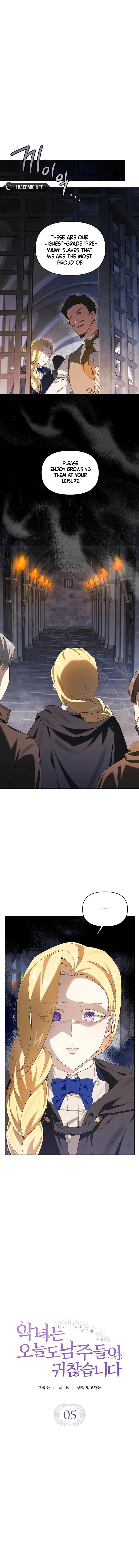 The Villainess Is Bothered by the Male Leads Again Today Chapter 5 - Page 3