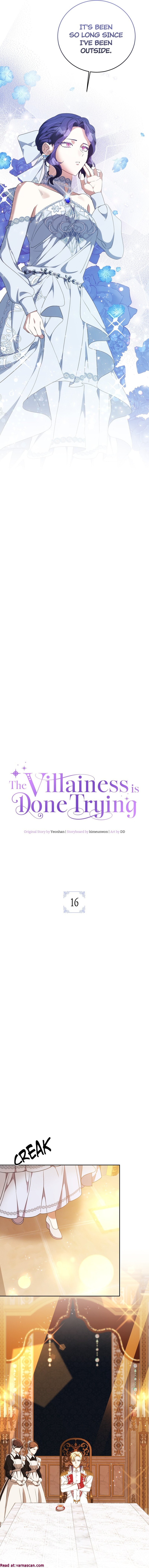 The Villainess Is Done Trying Chapter 16 - Page 2