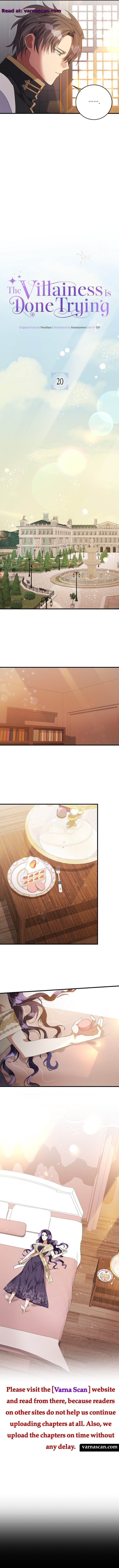 The Villainess Is Done Trying Chapter 20 - Page 4