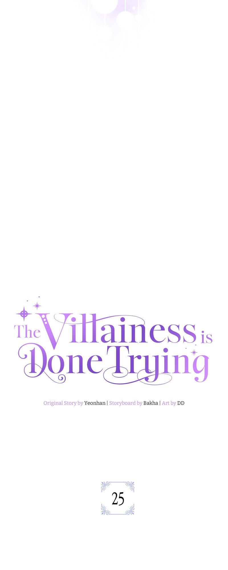 The Villainess Is Done Trying Chapter 25 - Page 9