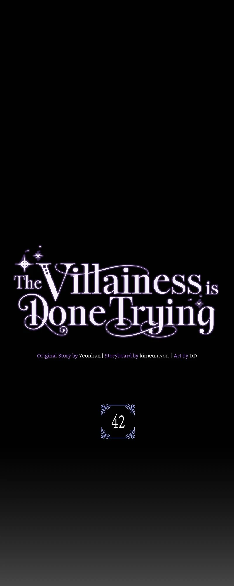 The Villainess Is Done Trying Chapter 42 - Page 6