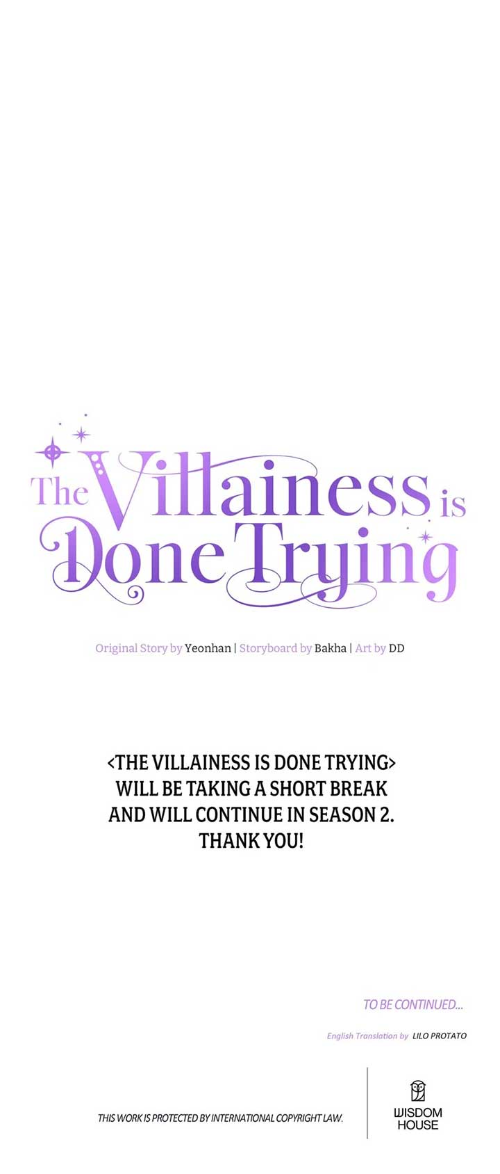 The Villainess Is Done Trying Chapter 45 - Page 64