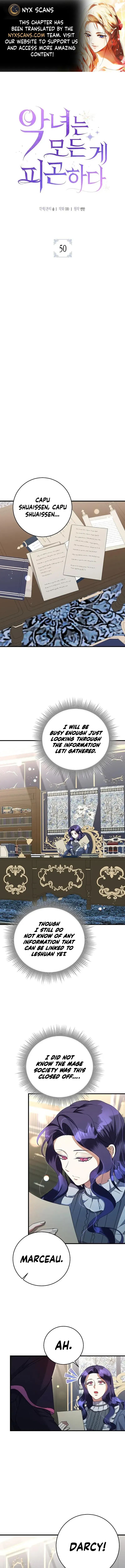 The Villainess Is Done Trying Chapter 50 - Page 0