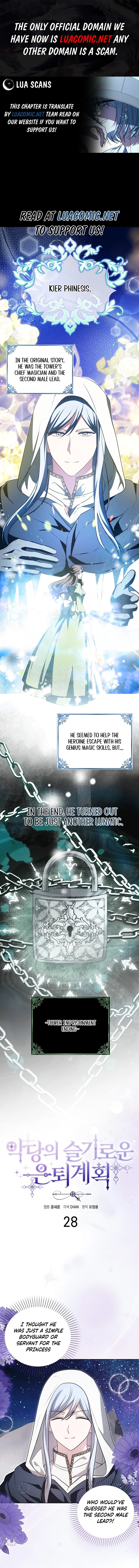 The Villainess’s Wise Retirement Plan Chapter 28 - Page 1