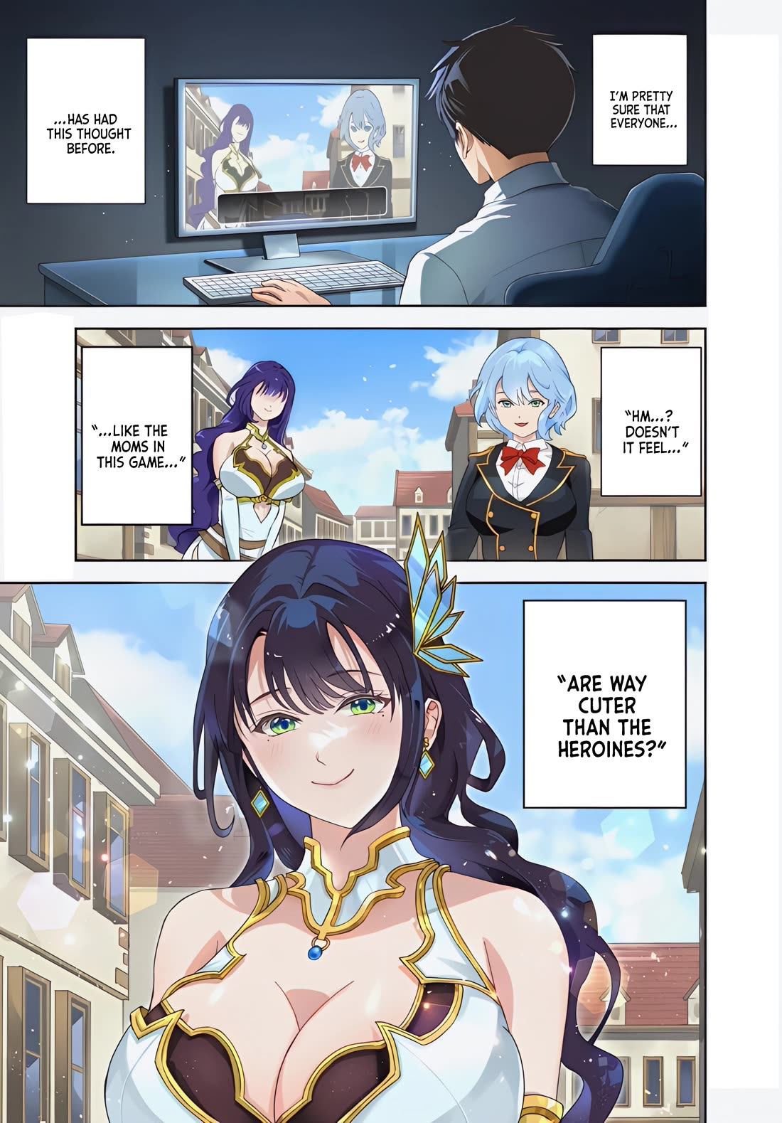 The Villainous Noble Loves Mom Heroines Too Much ~Becoming The Strongest With Sincere Effort To Save Misfortunate Fave Chars~ Chapter 1 - Page 1