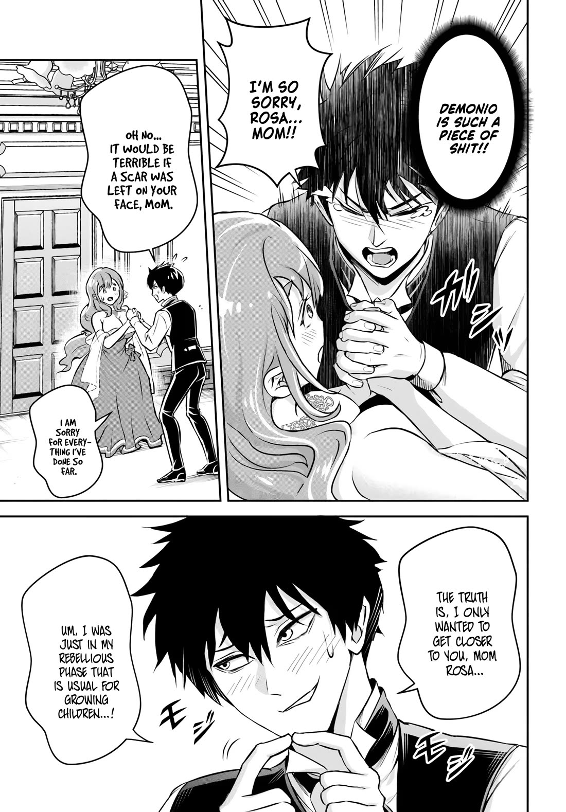 The Villainous Noble Loves Mom Heroines Too Much ~Becoming The Strongest With Sincere Effort To Save Misfortunate Fave Chars~ Chapter 1 - Page 27
