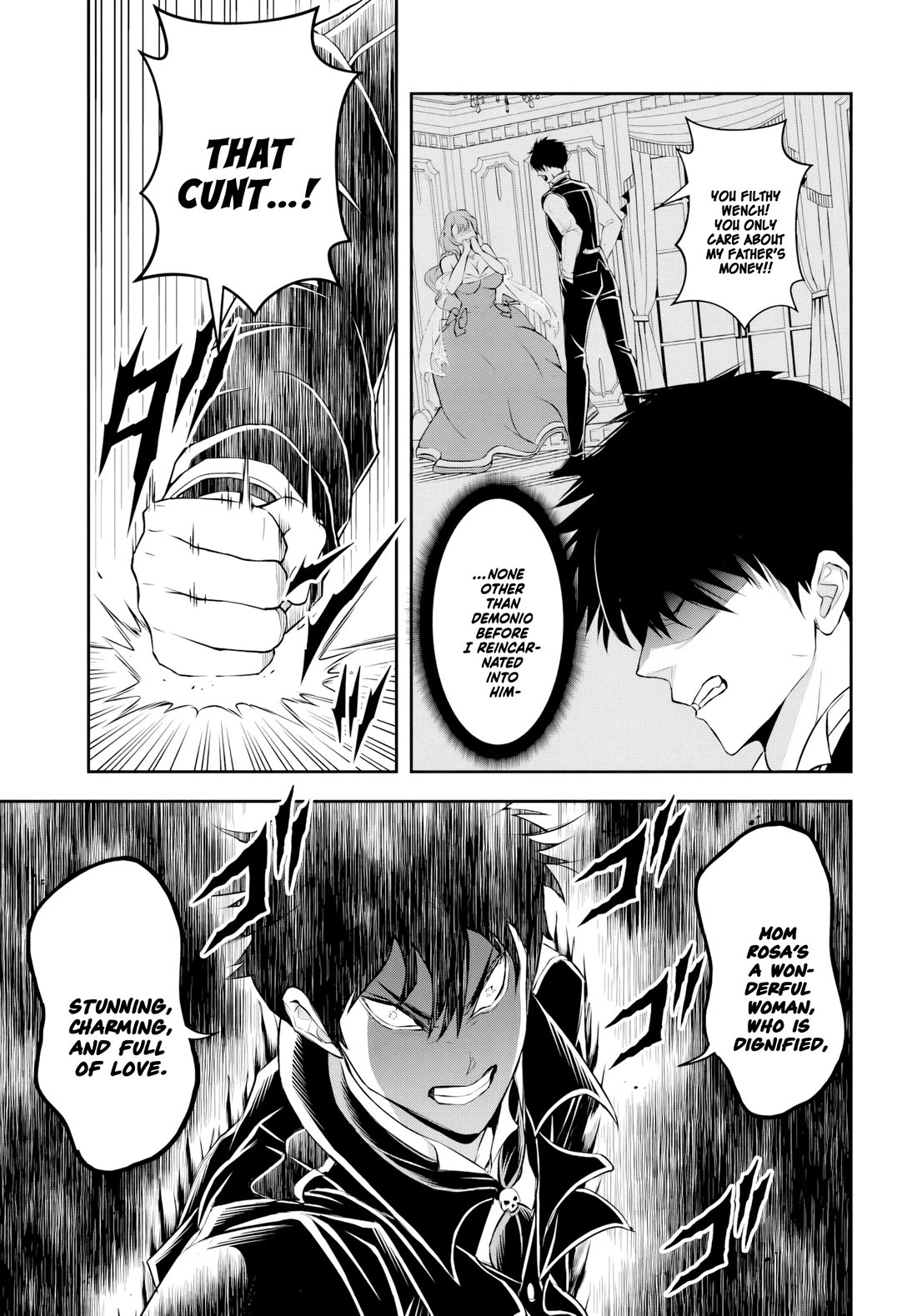 The Villainous Noble Loves Mom Heroines Too Much ~Becoming The Strongest With Sincere Effort To Save Misfortunate Fave Chars~ Chapter 2 - Page 9