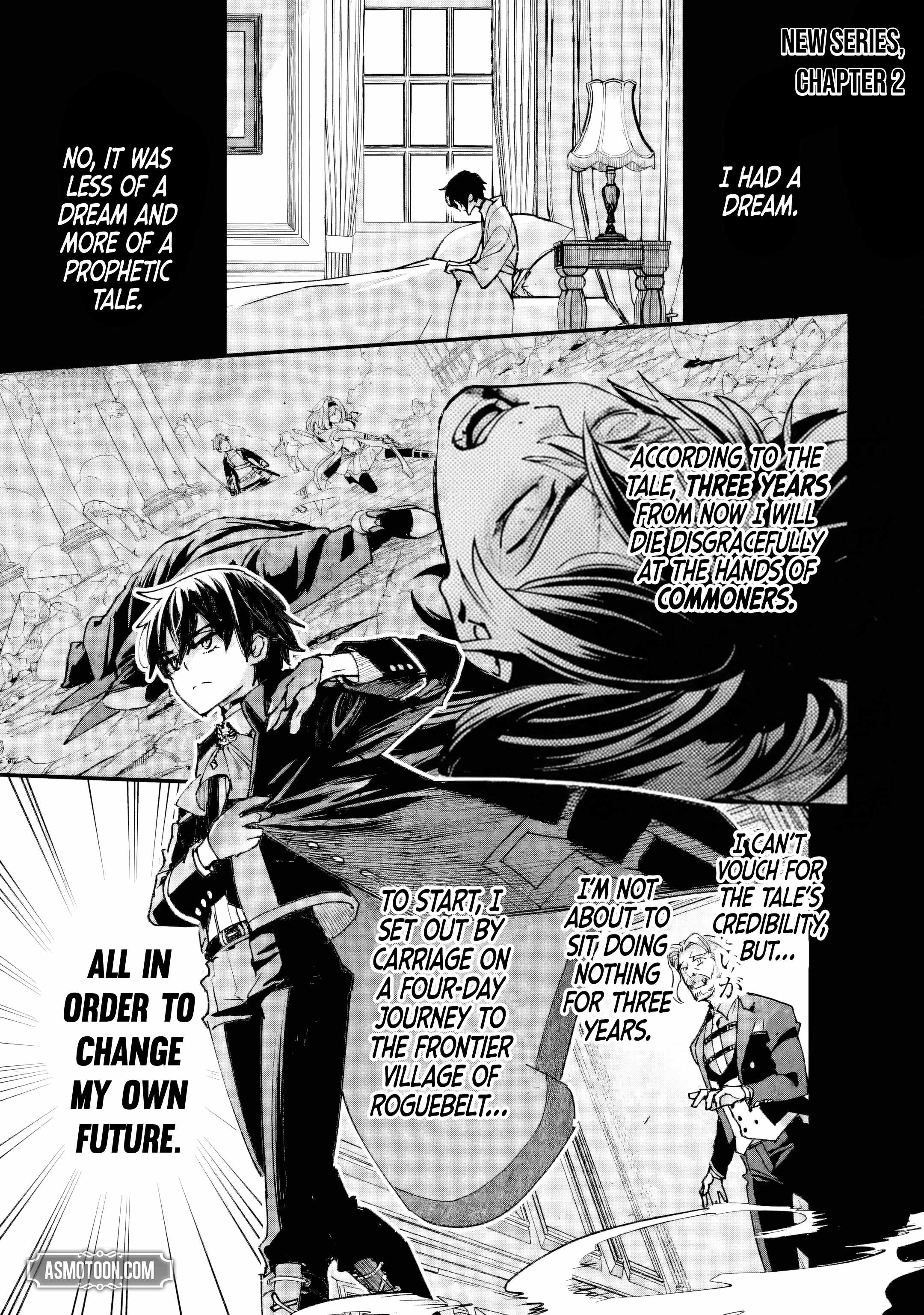 The Villainous Noble Quit Becoming One of the Four Heavenly Kings Because He Didn’t Want to Die Chapter 2.1 - Page 2