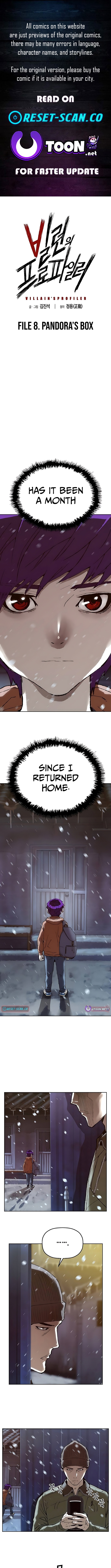 The Villain’s Profiler Chapter 8 - Page 0