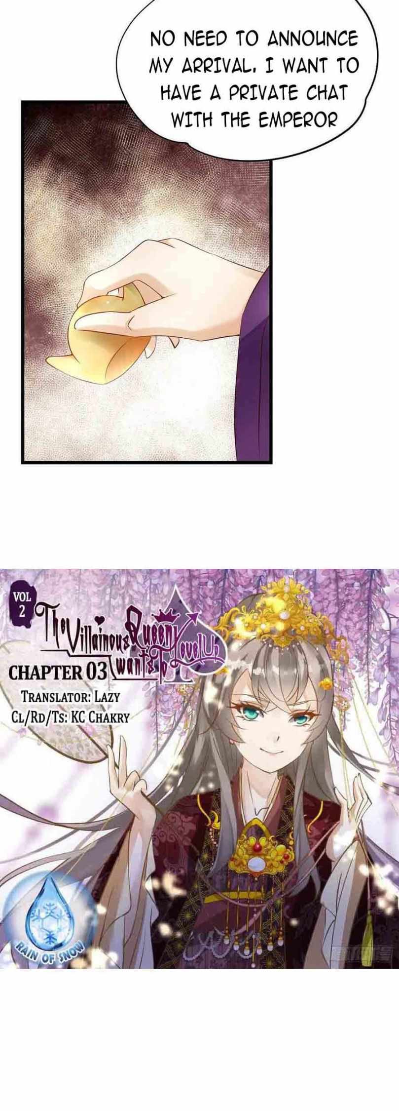 The Villianous Queen Wants to Level Up Chapter 24 - Page 3