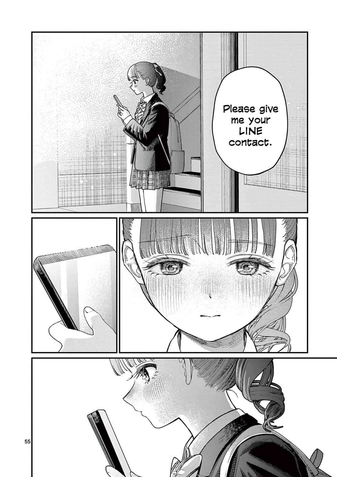 The Wakaba Home’s Blue Loves Chapter 1 - Page 54
