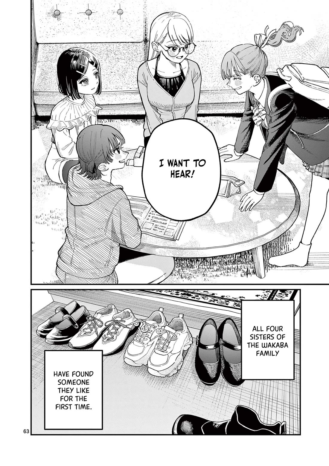The Wakaba Home’s Blue Loves Chapter 1 - Page 62