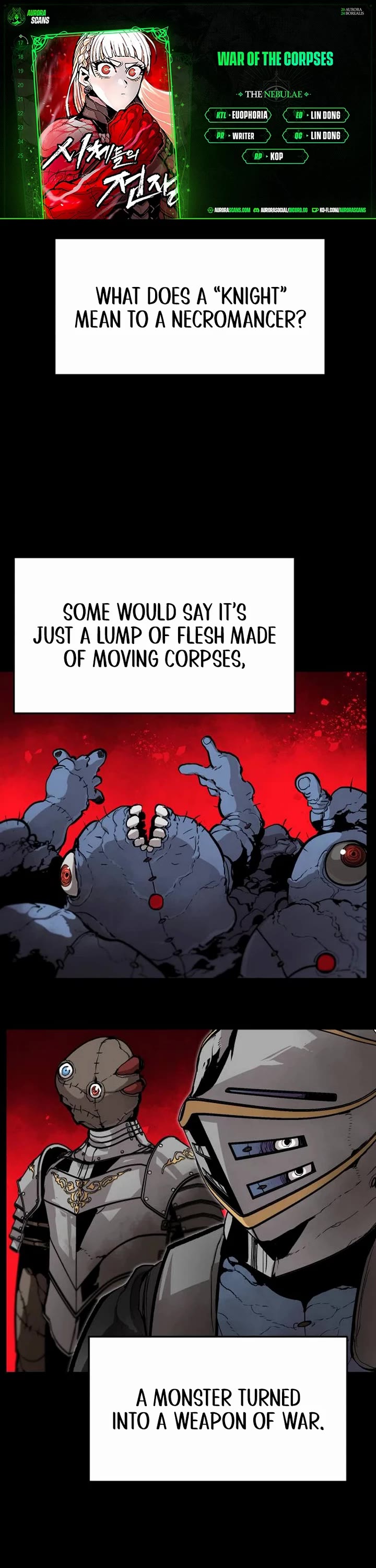 The War of Corpses Chapter 17 - Page 0
