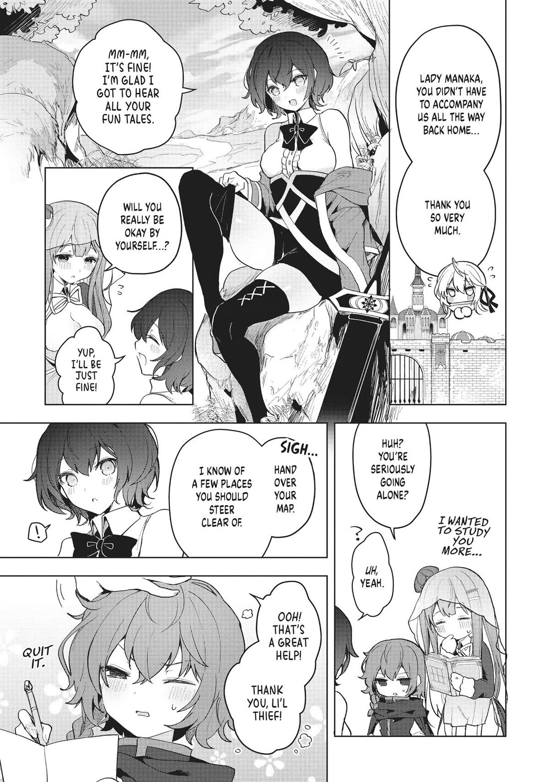 The White Mage Doesn’t Want to Raise the Hero’s Level Chapter 10 - Page 1