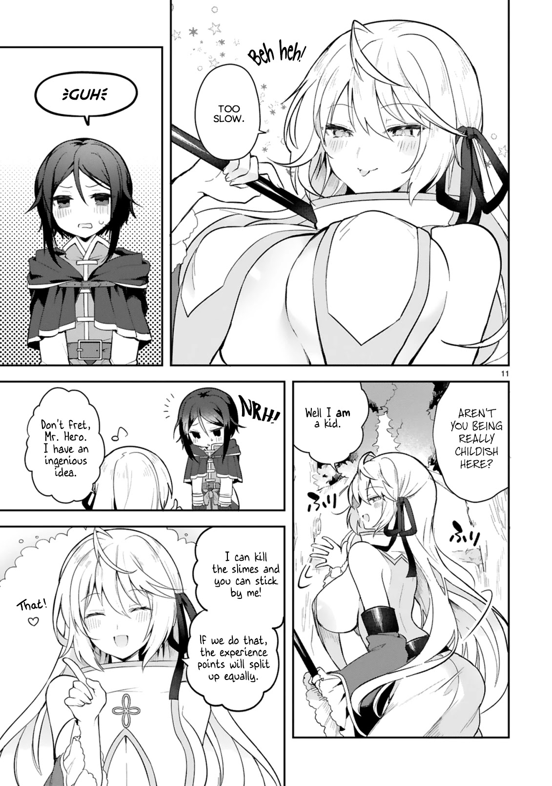 The White Mage Doesn’t Want to Raise the Hero’s Level Chapter 2 - Page 11