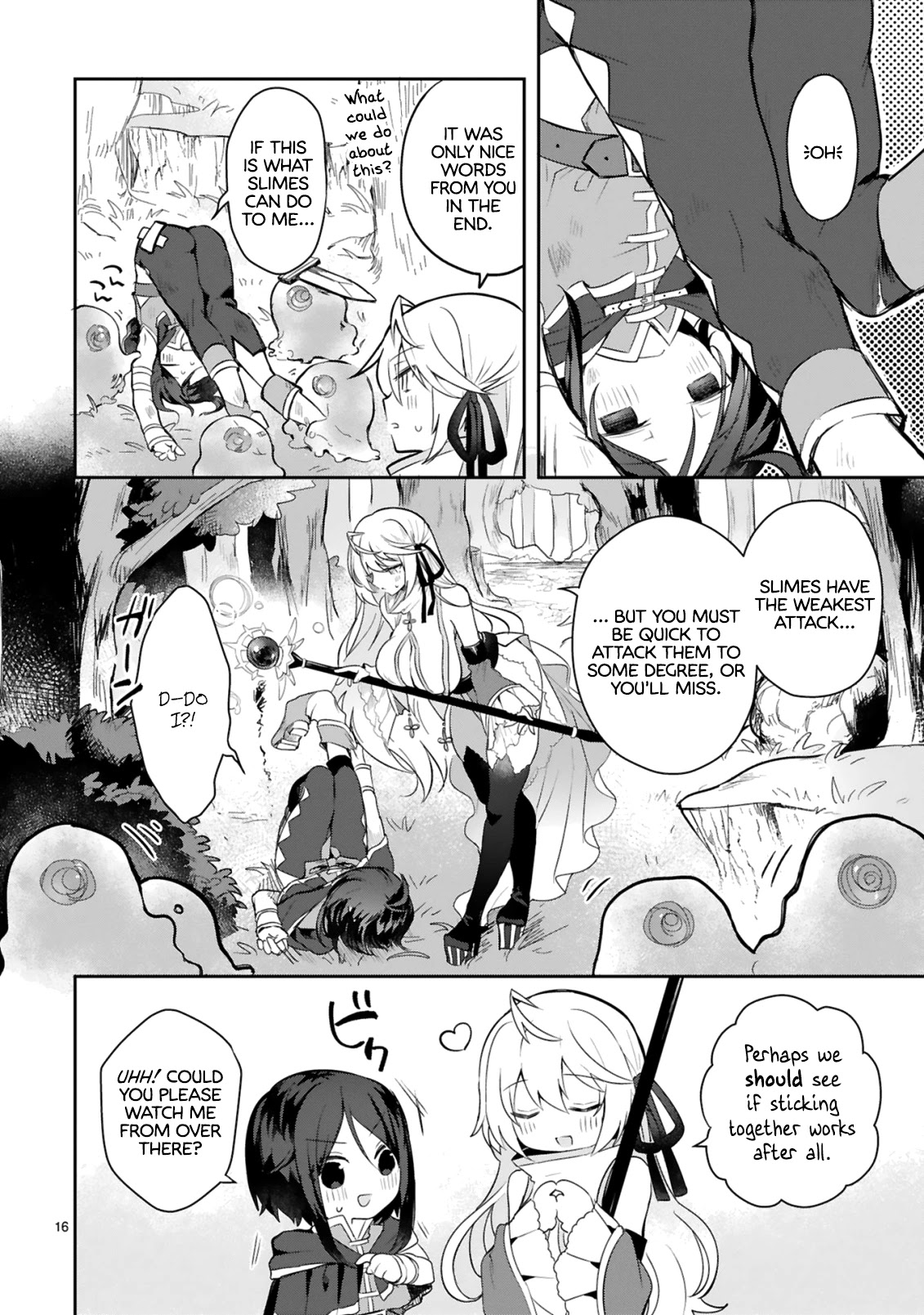 The White Mage Doesn’t Want to Raise the Hero’s Level Chapter 2 - Page 16