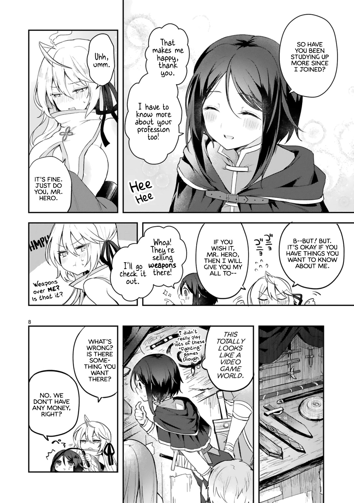 The White Mage Doesn’t Want to Raise the Hero’s Level Chapter 2 - Page 8
