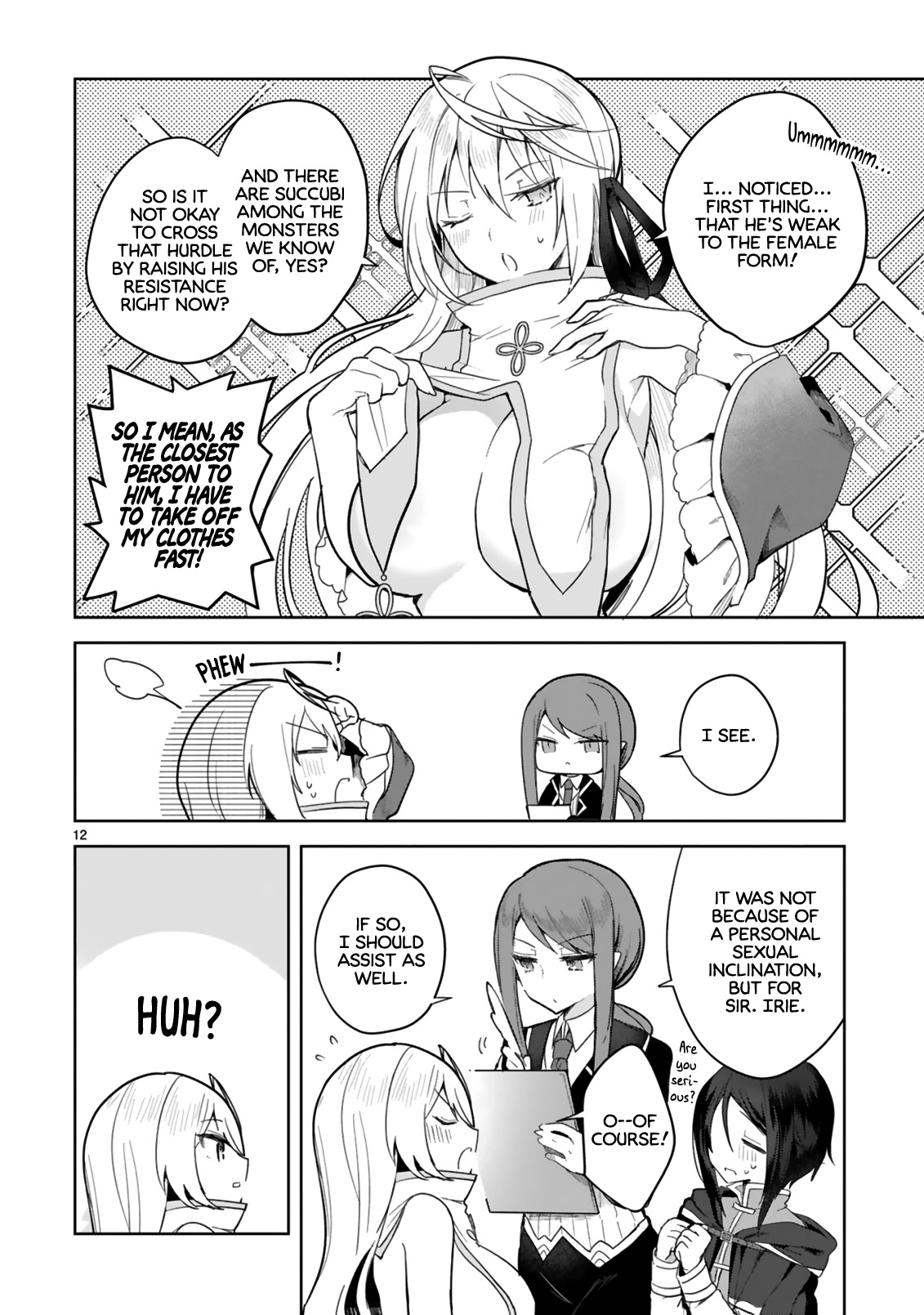 The White Mage Doesn’t Want to Raise the Hero’s Level Chapter 4 - Page 12