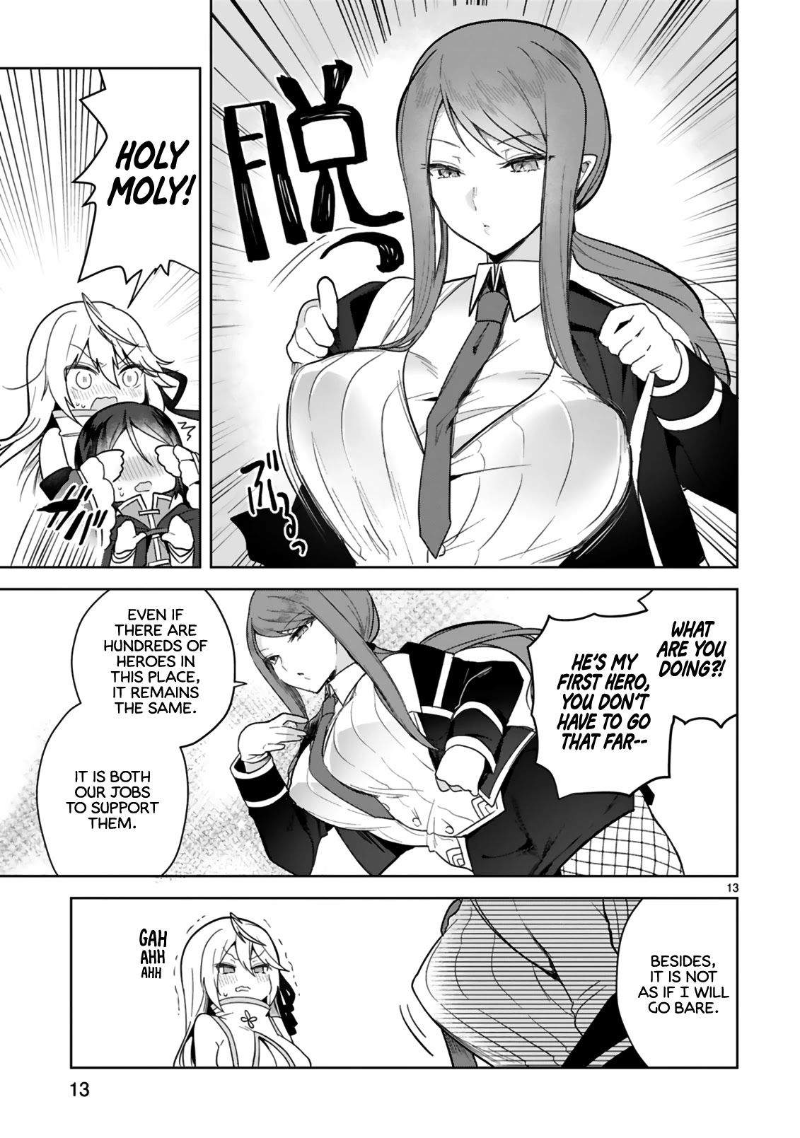 The White Mage Doesn’t Want to Raise the Hero’s Level Chapter 4 - Page 13
