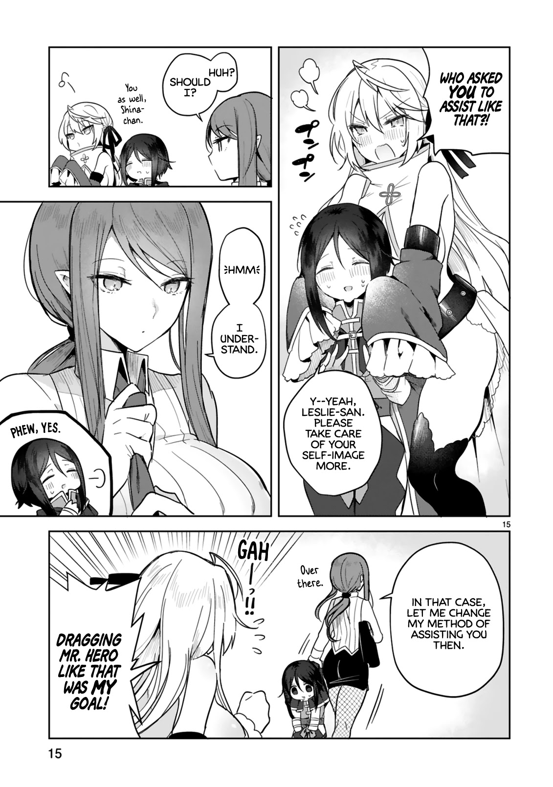 The White Mage Doesn’t Want to Raise the Hero’s Level Chapter 4 - Page 15