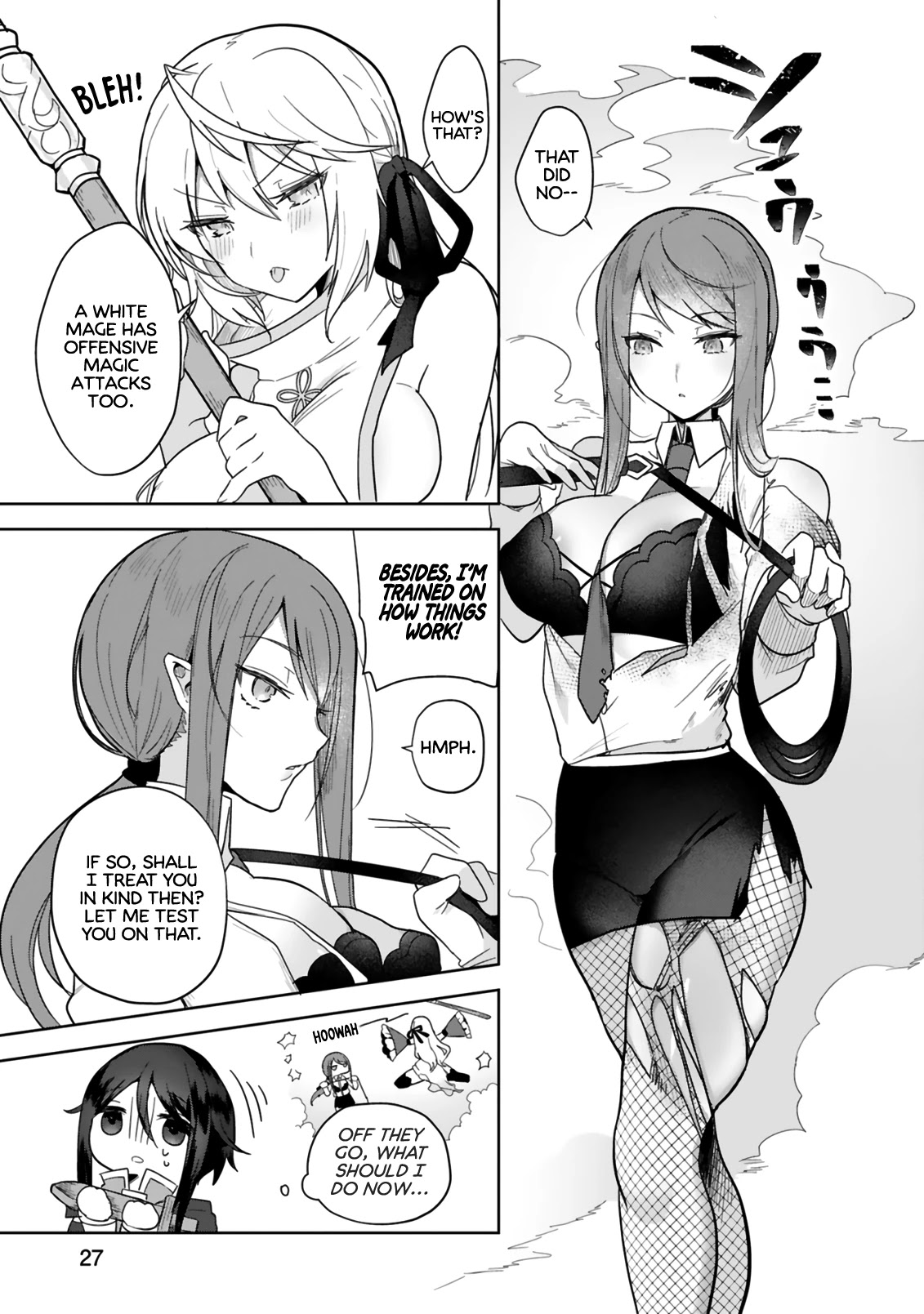 The White Mage Doesn’t Want to Raise the Hero’s Level Chapter 4 - Page 27