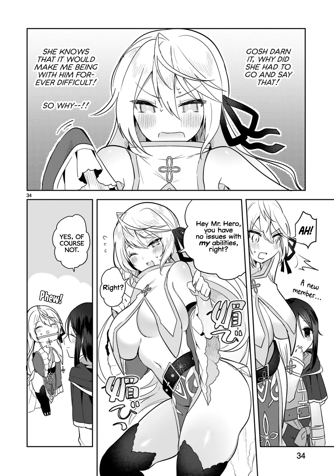 The White Mage Doesn’t Want to Raise the Hero’s Level Chapter 4 - Page 34