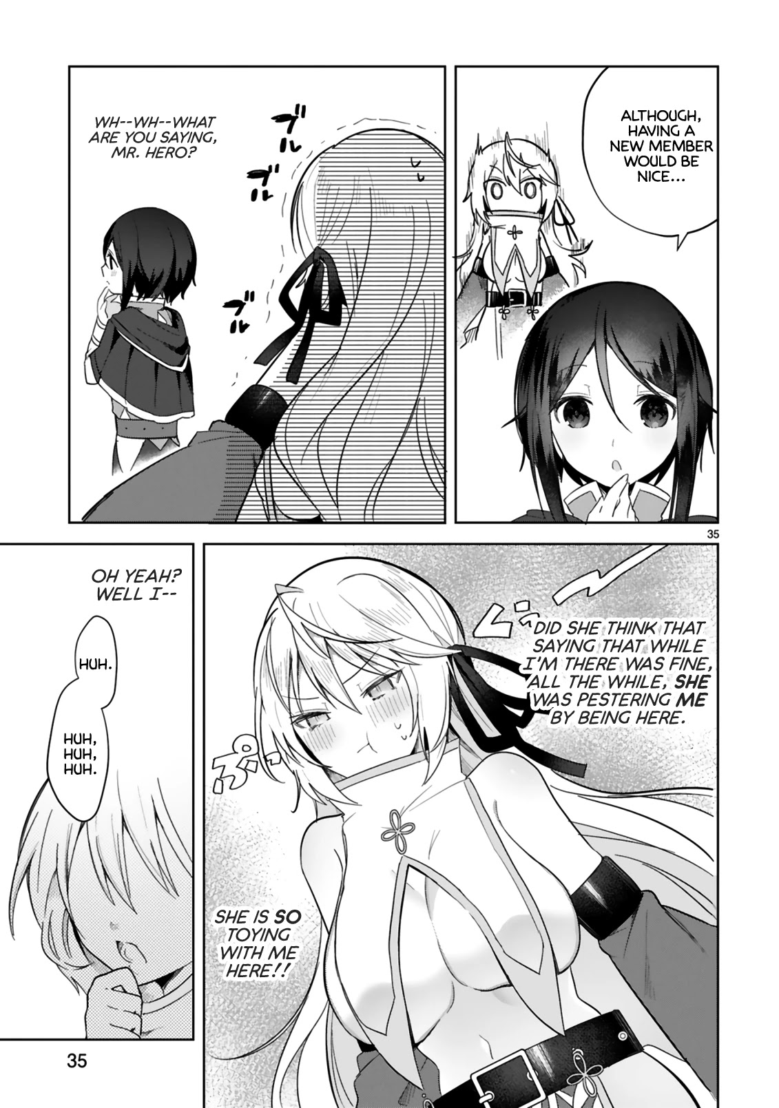 The White Mage Doesn’t Want to Raise the Hero’s Level Chapter 4 - Page 35