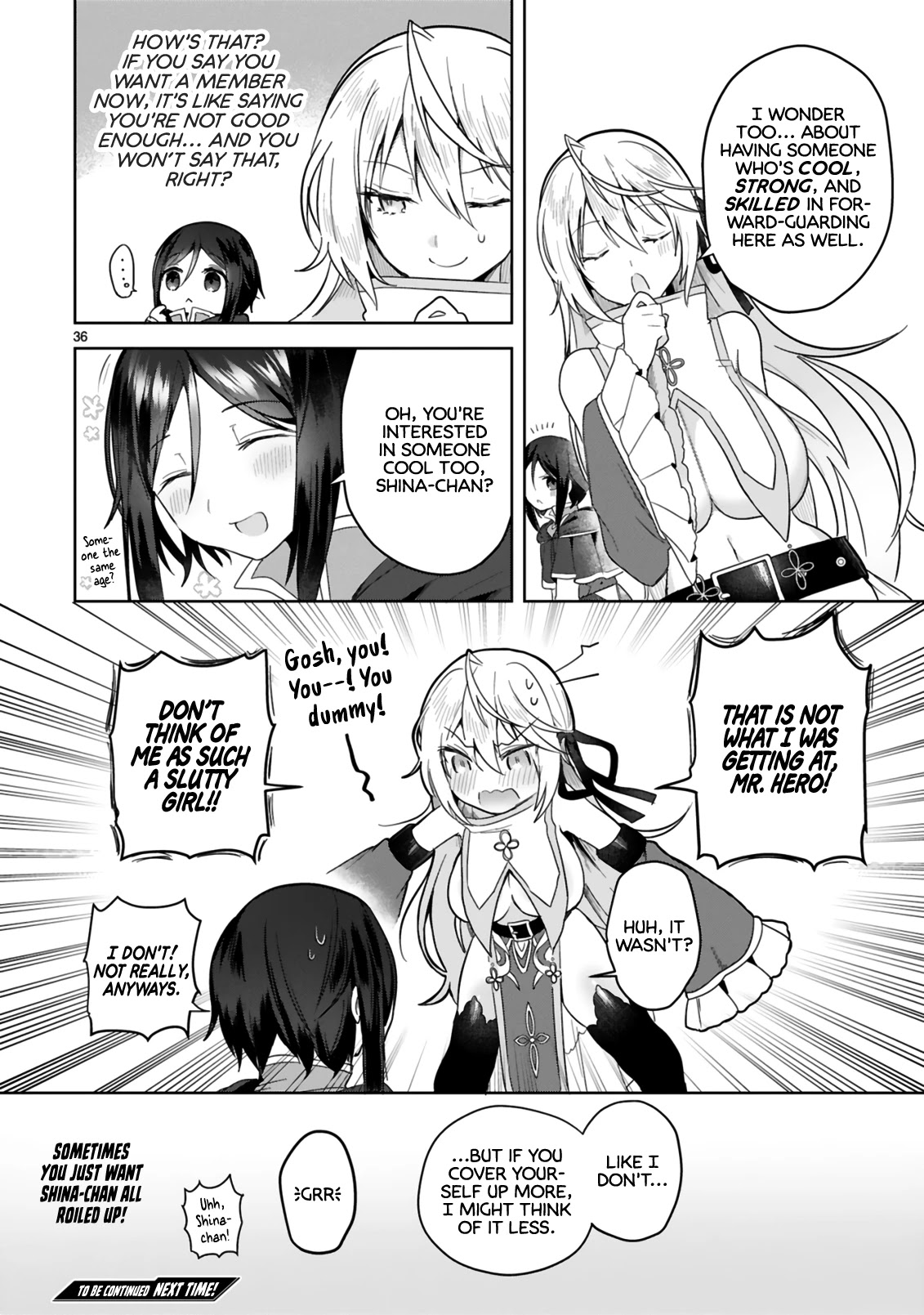 The White Mage Doesn’t Want to Raise the Hero’s Level Chapter 4 - Page 36